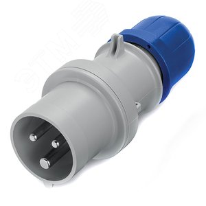 Вилка кабельная с безвинтовыми клеммами IP44 32A 2P+E 230В - DKC (ДКС)