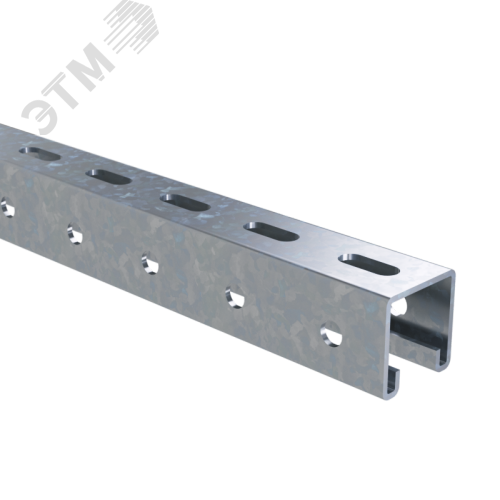 С-образный профиль 41x41, L2000, толщ.2,5 мм, INOX 304 (IBPM41200C)