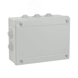 Коробка распределительная 300х220x120мм IP55 с кабельными вводами - фото 2