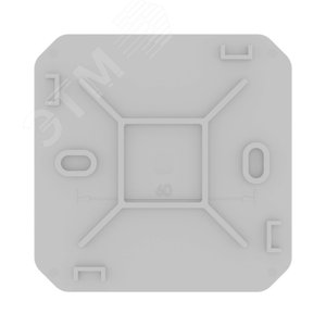 Коробка ответвительная с 8+2 кабельными вводами   д.25/20мм, IP55,85х85х40мм 3