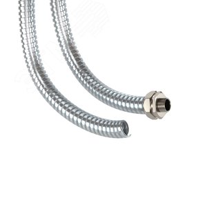 Металлорукав из оцинкованной стали DN 35мм D внутренний =35.0 мм D наружный=39.5 мм IP40 25м 2