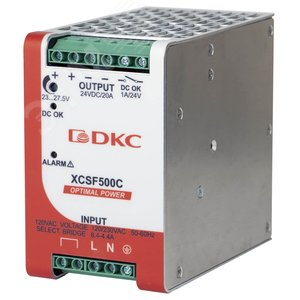 Источник питания ''OPTIMAL POWER'', однофазный, 500Вт, 10А, 48В, с ORing диодом - DKC (ДКС)