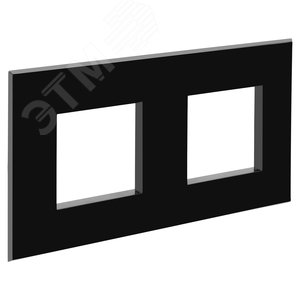 Avanti Рамка ARTLEBEDEV ''Черный квадрат'' 4 модульная 2