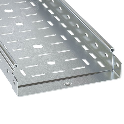 Лоток перфорированный 400х50 L=2000мм толщина 1.2мм горячеоцинкованный
