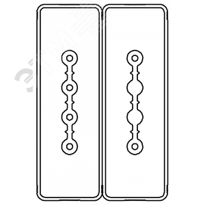 Секция прямая шинопровод 2+2 точек отвода L=3000мм Cu 4P+2P40A (LTC40NSP41AA000)