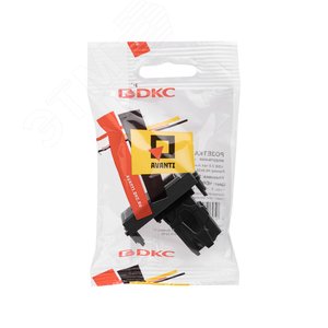 Avanti USB 2.0 розетка модульная, тип А-А, , Черный матовый, 1 модуль - фото 5