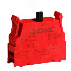 Блок контактный 1НЗ с клеммными зажимами под винт (ACVL01) - DKC (ДКС)