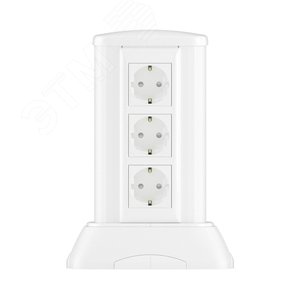 Миниколонна алюминиевая, 0.25м, цвет белый, ДКС - DKC (ДКС)