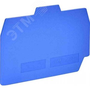 Изолятор торцевой HMT.4/PT(Ex)i синий для HMM.4 (ZHI251) - DKC (ДКС)