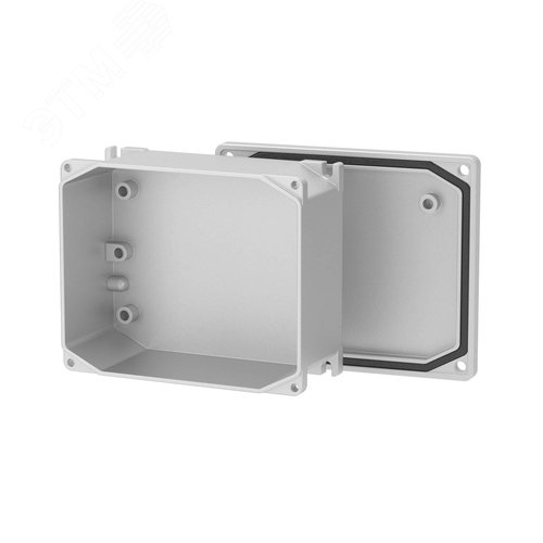 Коробка ответвительная алюминиевая IP66 128х103х55мм окрашенная - фото 4