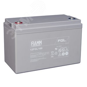 Герметизированный аккумулятор, 12В, 100 Ач, 10 лет (BAT12V100AH) - DKC (ДКС)