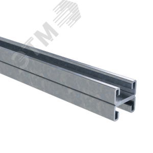 Двойной С-образный профиль 41х21, L2400, толщ.2,5 мм, INOX 304 (IBPD2124C)