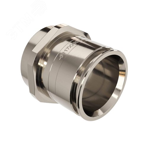 Муфта труба-коробка D=32мм IP66/IP67 М32х1.5 нержавеющая сталь AISI 316L - фото 3