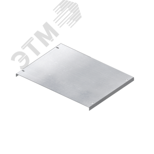 Крышка на угол вертикальный шарнирный 800, R300, 1,0 мм, нержавеющая сталь AISI 304 (IKLFV3800C)