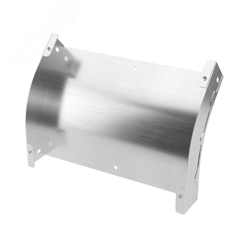 Угол вертикальный внешний 45 градусов 50х200, 0,8 мм, AISI 304 в комплекте с крепежными элементами и соединительными пластинами,необходимыми для монтажа (ISPL520KC)