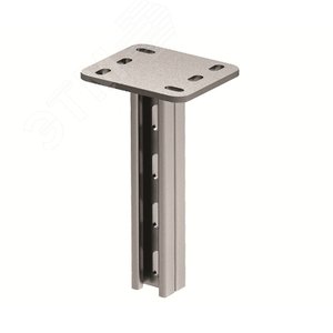Вертикальный подвес двойной 41х21, L500, INOX 304 (IBSD2105C)