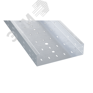 Лоток перфорированный 80x300х3000, 0,8 мм, AISI 304 (ISL830C)