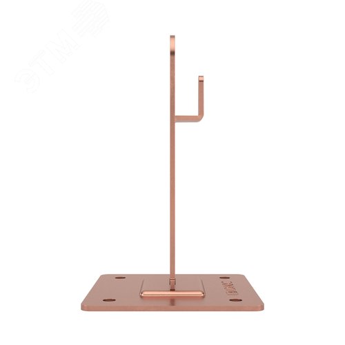 Держатель для плоской кровли металлический 150 мм медь 2