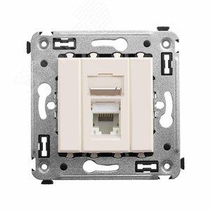Avanti Розетка RJ-45 в стену 5e одинарная         ''Ванильная дымка '' - DKC (ДКС)