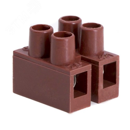 Клеммник 2П 150 градусов 450V 32A 4мм.кв фибергласс - DKC (ДКС)