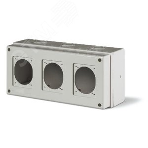 Корпус 3 поста с основанием 70х87мм M150 - DKC (ДКС)