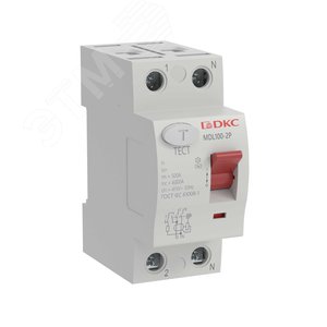 УЗО YON макс (YON max), 2P, 30mA, 63A, тип AC - DKC (ДКС)