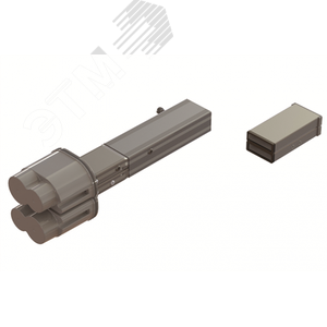 Питающий элемент + заглушка тип 2 Cu 6P 25A (LTC25LFED4AA000)