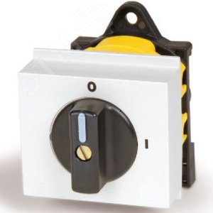 Площадка белая под пластрон с черной ручкой 46х46 на корпус (AZ2701)