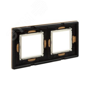 Рамка из натурального дерева, ''Avanti'', беленый дуб, 4 модуля 4