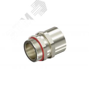 Взрывозащищенный кабельный ввод ANF под небронированный кабель M32х1,5/M32х1,5 D15-24мм. Нержавеющая сталь AISI316L. IP66/68 (6018ANFDKGM4SX)