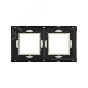 Рамка из металла, ''Avanti'', белая, 4 модуля 3