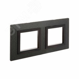 Рамка из металла, ''Avanti'', графитовая, 4 модуля 2