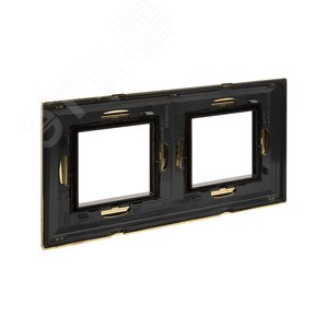 Рамка из металла, ''Avanti'', золотая, 4 модуля 4