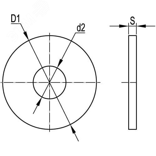 Трансформатор тока CT30 150A, класс 0.5S, 1ВА - фото 2