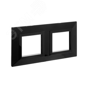Рамка из металла, ''Avanti'', черная, 4 модуля 2