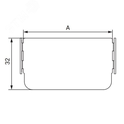 Крышка на горизонтальный изменяемый угол СРО 0-45град. 50, 1,2 мм - фото 3