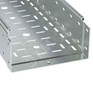 Лоток перфорированный 100х600 L3000, толщ. 1,0 мм, горячеоцинкованный (3534710HDZ) - DKC (ДКС)