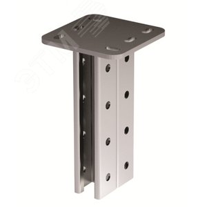 Подвес двойной вертикальный 41х41 L=2600мм горячеоцинкованный нержавеющая сталь