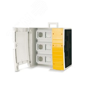 Корпус на 39 модулей и 9 постов с основанием 70х87мм MBOX3 - DKC (ДКС)