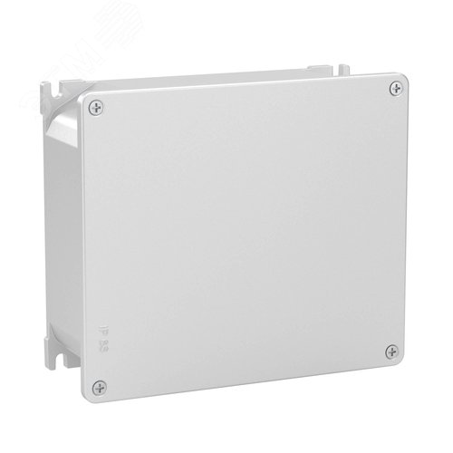Коробка ответвительная алюминиевая IP66 239х202х85мм окрашенная - фото 2