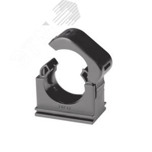 Держатель с крышкой DN 7мм полиамид черный