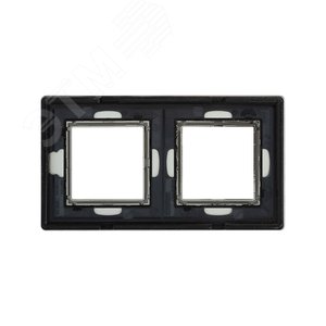 Рамка из алюминия, ''Avanti'', серая, 4 модуля 3