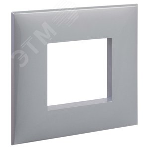 Avanti Рамка ARTLEBEDEV  Закаленная сталь 2 модуля 2