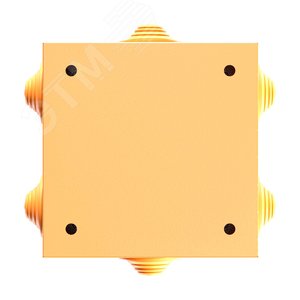 Коробка стальная FS с кабельными вводами и клеммниками IP55 150х150х80мм 4р  450V 20A 10мм.кв  нерж.контакт - фото 5