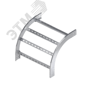 Угол вертикальный внешний 90 градусов 50х450, R600, 1,5 мм, AISI 304 (ILOM6545C)