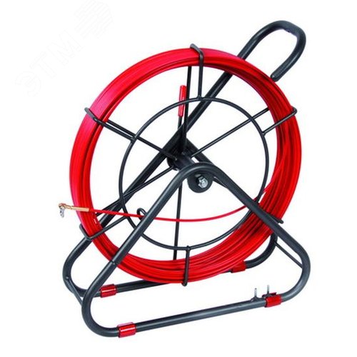 Устройство закладки кабеля д.4.5мм длина 50 м на вращающемся барабане стеклопруток