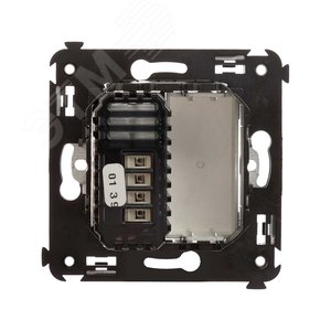 Avanti Диммер кнопочный в стену для LED ламп, , Закаленная сталь 3