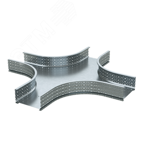 Ответвитель Х-образный листовой 80х300 цинк-ламельный