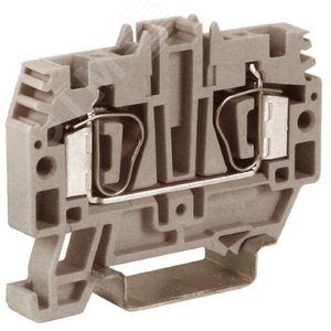 Зажим проходной HMM.4GR 4 кв.мм серый QUADRO (ZHM250GR)