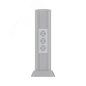 Алюминиевая колонна 0.5 м, цвет темно-серебристый металлик - DKC (ДКС)
